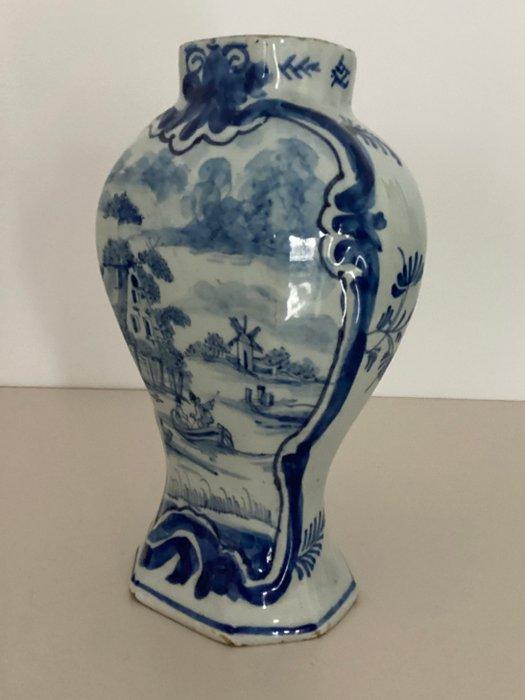 Vase - Faience, Faïence de Delft, Antiek en Kunst, Antiek | Glaswerk en Kristal