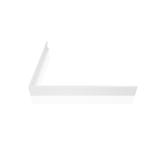 Huppe Purano Ommanteling 90x90 Cm. Vierhoek Wit, Bricolage & Construction, Overige typen, Ophalen of Verzenden