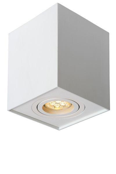 Lucide BOX - Plafondspot GU10 Wit Kantelbaar, Huis en Inrichting, Lampen | Plafondlampen, Nieuw, Verzenden