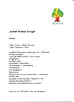 Alles-in-1 Leskist Project Europa voor 60 leerlingen, Nieuw, Verzenden