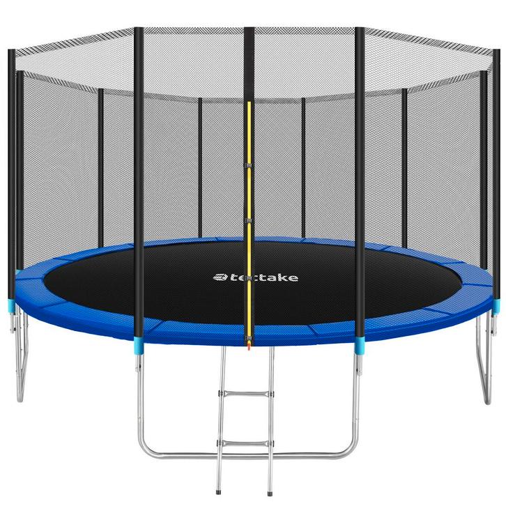 tectake Trampoline Garfunky met veiligheidsnet - 427 cm, Kinderen en Baby's, Speelgoed | Buiten | Trampolines, Verzenden
