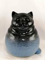 Vanessa Bonino - Sculpture, Gattone - 19 cm - Majolique -, Antiek en Kunst