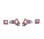Kit 4 Supports Pdc Pour Bmw E60 E61 18Mm 2007- Look M Tech P, Verzenden, Nieuw