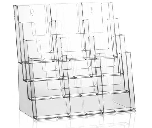 Folderhouder 12 X 1/3A4 | Displaywinkel.be, Zakelijke goederen, Kantoor en Winkelinrichting | Kantoorartikelen, Etalage, Nieuw in verpakking