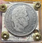 Frankrijk. Louis Philippe I. 5 Francs 1833-BB, Strasbourg, Postzegels en Munten