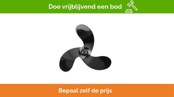 Bieden: Suzuki Propeller DF 2.5 Outboard Engine 3 x 18.8 x, Watersport en Boten, Bootonderdelen, Ophalen of Verzenden