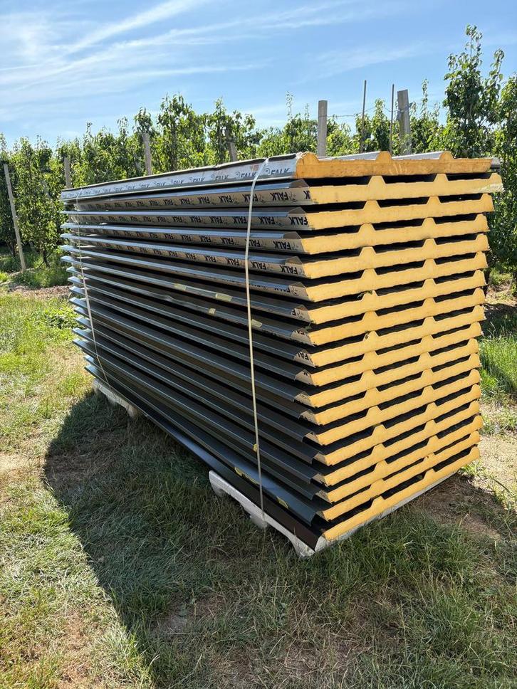 B-Keus Sandwichpanelen en Dakplaten – Antraciet of Zwart, Doe-het-zelf en Bouw, Platen en Panelen, Nieuw, Verzenden