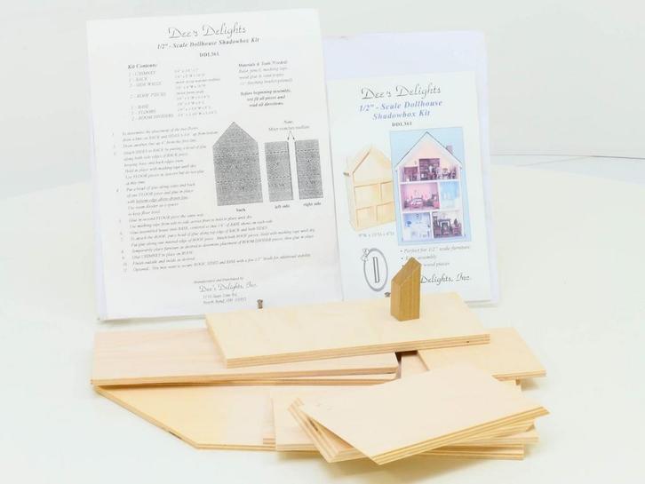 1/2 Dees Delights DDL 361 dollhouse #1503 (Gebouw), Hobby en Vrije tijd, Modelbouw | Figuren en Diorama's, Gebruikt, Ophalen of Verzenden