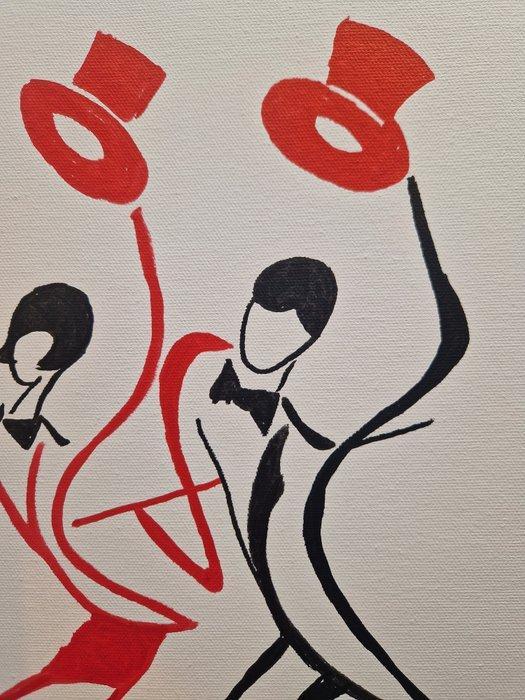 Henry Escobar - danse 01 ( attention fond blanc ), Antiquités & Art, Art | Objets design