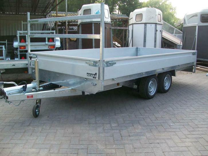 Aanhangwagen Nieuw Plateau 400 x 200 Te Weelde !, Auto diversen, Aanhangers en Bagagewagens, Nieuw