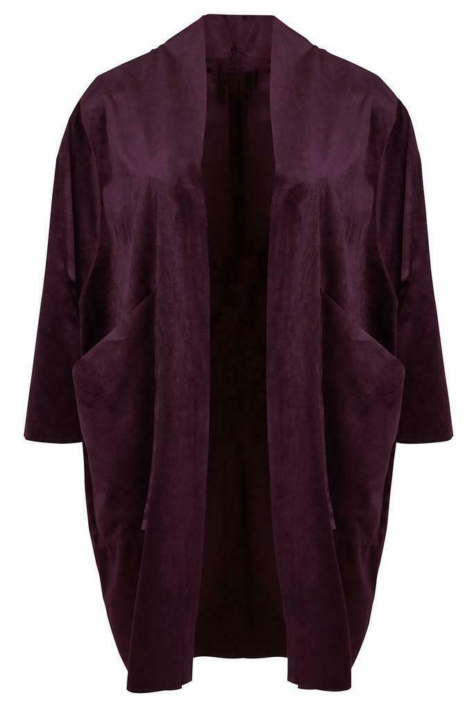 Vest Mat fashion velour losvallend maat 50, Kleding | Dames, Truien en Vesten, Verzenden