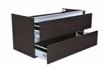 Vision onderkast+2 laden 100x46 houtnerf grijs, Ophalen of Verzenden, Nieuw