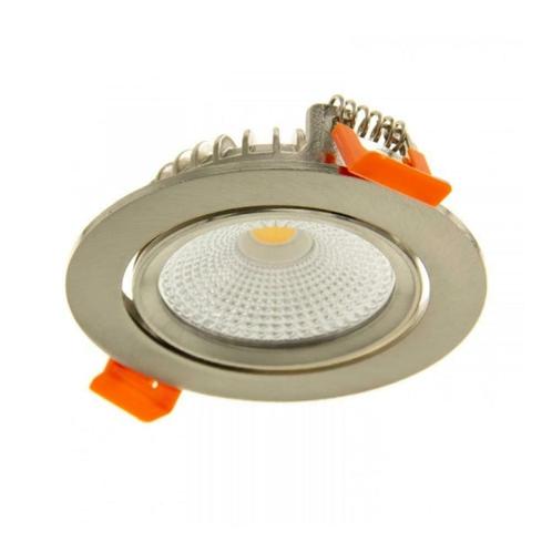 AANBIEDING - LED Dimbare inbouw spot 5W | RVS - Netstroom, Huis en Inrichting, Lampen | Spots, Nieuw, Overige materialen, Verzenden