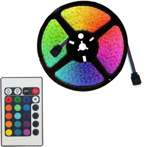 LED Strip RGB - 15 meter - complete set - type 5050 - 60 Le, Huis en Inrichting, Lampen | Overige, Ophalen of Verzenden