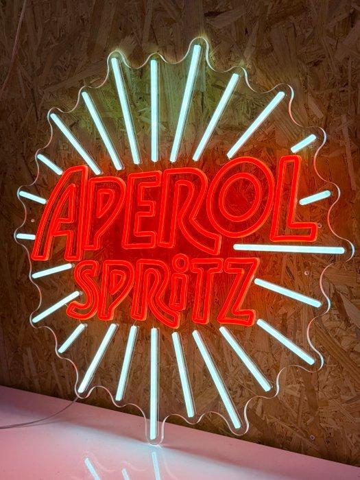 Apérol Spritz - Neonlichtbord - plexiglas, Antiquités & Art, Antiquités | Assiettes décoratives & Carrelages