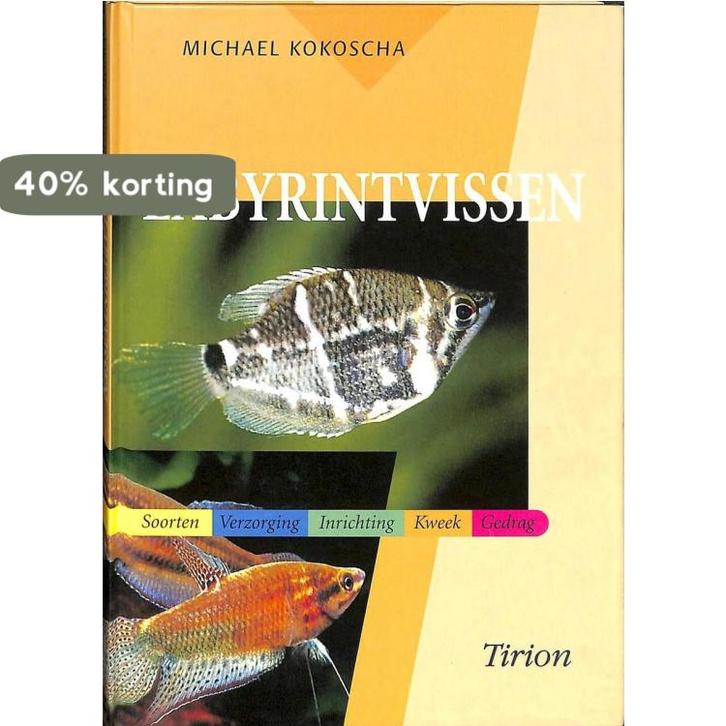 Labyrintvissen / Tirion natuur 9789052103587 M. Kokoscha, Boeken, Hobby en Vrije tijd, Zo goed als nieuw, Verzenden