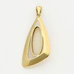 Zonder Minimumprijs - Hanger - 14 karaat Geel goud Opaal, Handtassen en Accessoires, Antieke sieraden