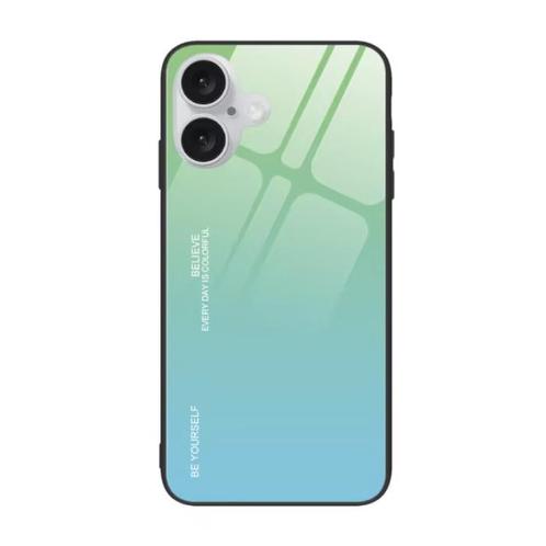 iPhone 16 Pro Max Hoesje Gradient - TPU en 9H Glas -, Telecommunicatie, Mobiele telefoons | Hoesjes en Screenprotectors | Apple iPhone