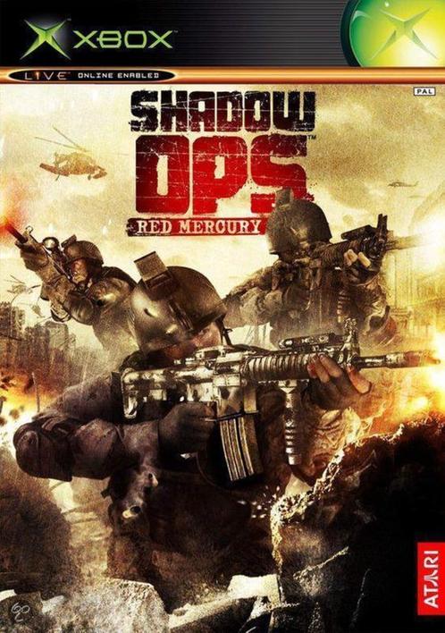 Shadow Ops Red Mercury (Xbox Original Games), Games en Spelcomputers, Games | Xbox Original, Zo goed als nieuw, Ophalen of Verzenden
