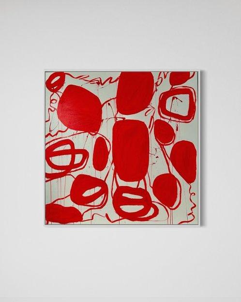 Manuela Ganter-Decker - Passion in red / XXL, Antiek en Kunst, Kunst | Schilderijen | Modern