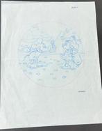 Walt Disney - Dessin artistique de Mickey et Minnie - c., Nieuw