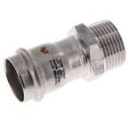 Perskoppeling - 28mm Persmof & R 1 Buiseinde - RVS, Verzenden, Nieuw