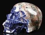 Sodaliet Hoge kwaliteit Gesneden schedel - Sodalite - 9.7