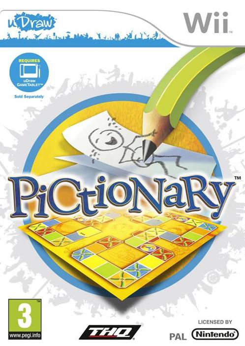 uDraw Pictionary-Standaard (Wii) Gebruikt, Games en Spelcomputers, Games | Nintendo Wii, Ophalen of Verzenden