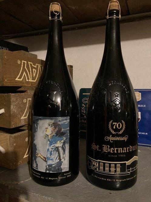 St. Bernardus - Édition Magnum Abt 12 - 2016 & 2020 - 1,5, Verzamelen, Wijnen
