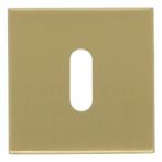 Sleutelplaatje Vierkant 53x53x10 PVD Mat Goud, Doe-het-zelf en Bouw, Ophalen of Verzenden, Nieuw