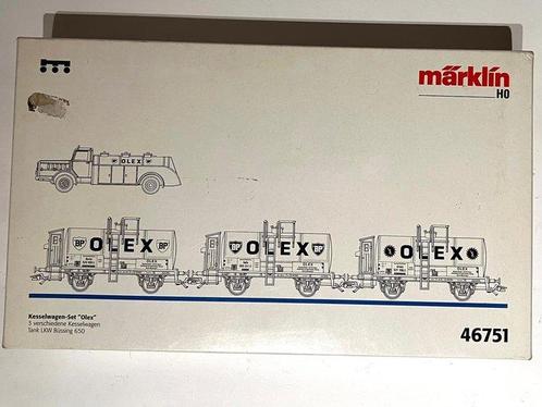 Märklin H0 - 46751 - Ensemble de wagons de marchandises pour, Hobby en Vrije tijd, Modeltreinen | H0