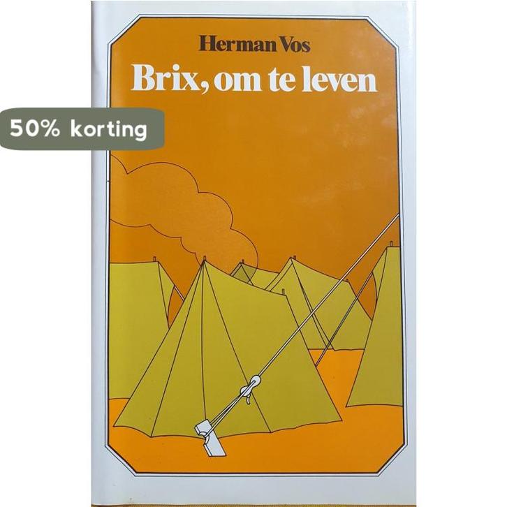 Brix, om te leven 9789063061937 Maarten de Vos, Boeken, Romans, Zo goed als nieuw, Verzenden