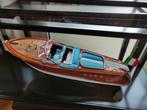 Riva Aquarama 53 cm modelisme bois maquette 1:14 - Halfmodel