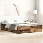 vidaXL Bedframe zonder matras bewerkt 120x190 cm bewerkt, Huis en Inrichting, Verzenden, Nieuw