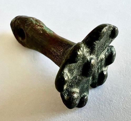 Oud-Grieks, Hellenistisch Brons Zegel - 27 mm  (Zonder, Antiek en Kunst, Antiek | Overige Antiek