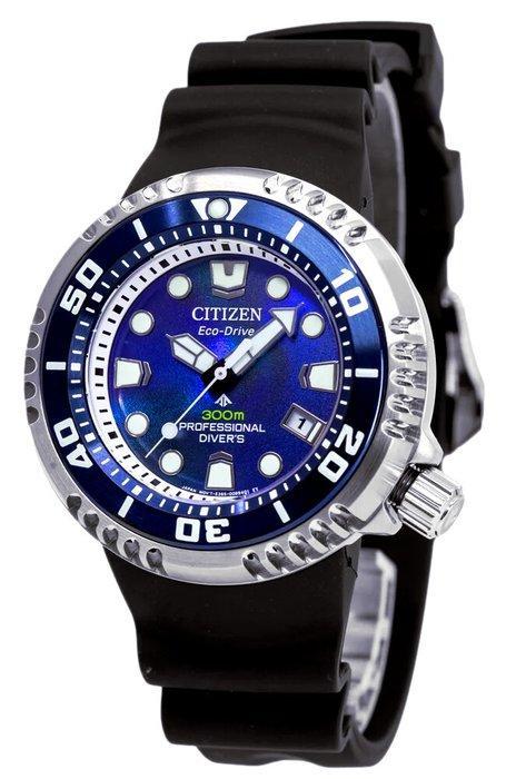Citizen - Promaster Professional Divers Blue Ice Eco Drive, Handtassen en Accessoires, Horloges | Heren