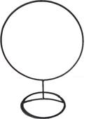 Metalen frame Zwaar Ring op ronde voet Ø40 cm krans, Hobby en Vrije tijd, Nieuw