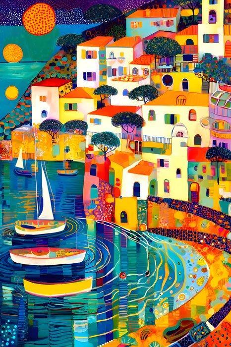 Jowita Skalska - A Village Made of Light XXL, Antiek en Kunst, Kunst | Designobjecten