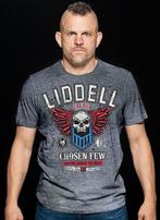 HeadRush Chuck Liddell T Shirt Chosen Few Collection, Verzenden, Vechtsport, HeadRush, Maat 56/58 (XL)