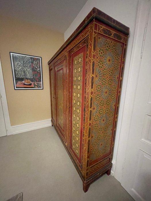 Armoire - Bois tendre - Maroc artisanal 1913, Antiek en Kunst, Kunst | Niet-Westerse kunst