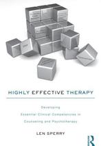 Highly Effective Therapy 9780415802772, Len Sperry, Verzenden