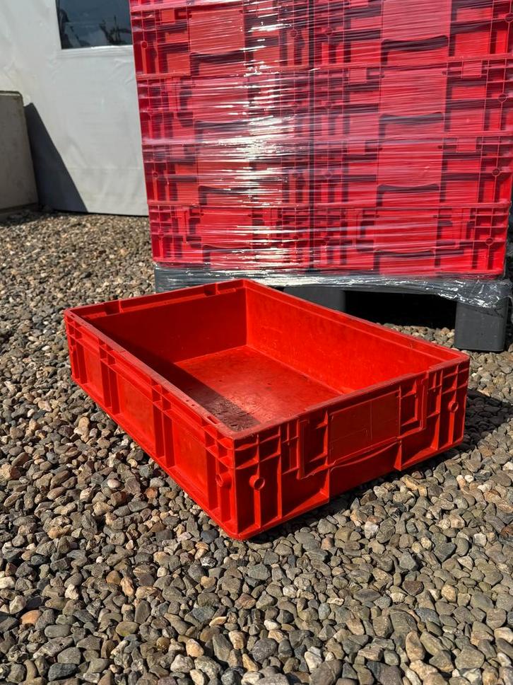 Stapelbak Euronorm gebruikt- 600 x 400 x H 150 mm (verste..., Articles professionnels, Aménagement de Bureau & Magasin | Entrepôt, Rayonnage & Stockage