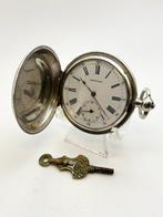 Perret & Fils . Savonette Argento . 1870. Con chiavetta, Handtassen en Accessoires, Horloges | Heren, Nieuw