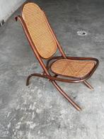 stile thonet - Chaise pliante - Bois, paille de Vienne -