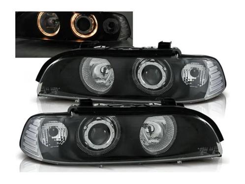 Angel Eyes koplampen Black geschikt voor BMW E39, Auto-onderdelen, Verlichting, Nieuw, BMW, Verzenden