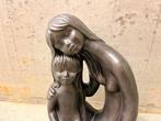 Perignem - Emiel Laskaris - sculptuur, vrouw met kind - 44