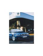 2005 BMW 3 SERIE CABRIOLET BROCHURE ENGELS, Nieuw