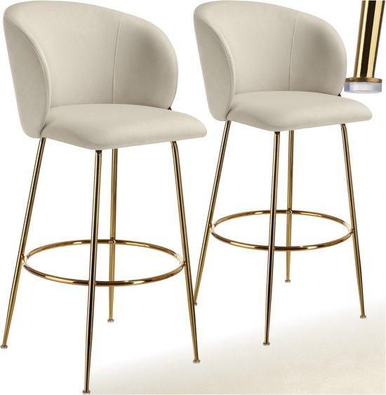 2dekans | Tectake® - Set van 2 Barkrukken Luana -, Huis en Inrichting, Stoelen, Ophalen of Verzenden