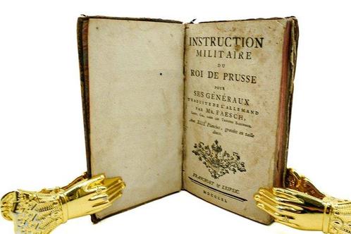 M. Faesch - Instruction Militaire du Roi de Prusse pour ses, Antiek en Kunst, Antiek | Boeken en Manuscripten