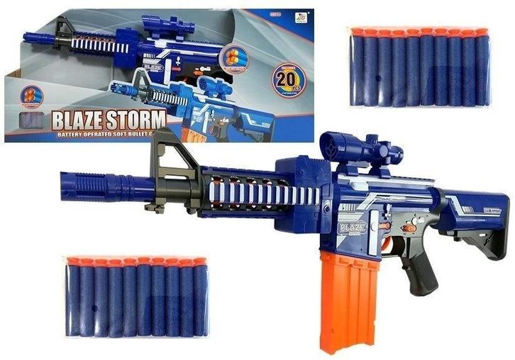Blaze Storm - NURF speelgoed geweer - sniper - 72 cm - 20..., Enfants & Bébés, Jouets | Extérieur | Jeu d'action, Enlèvement ou Envoi